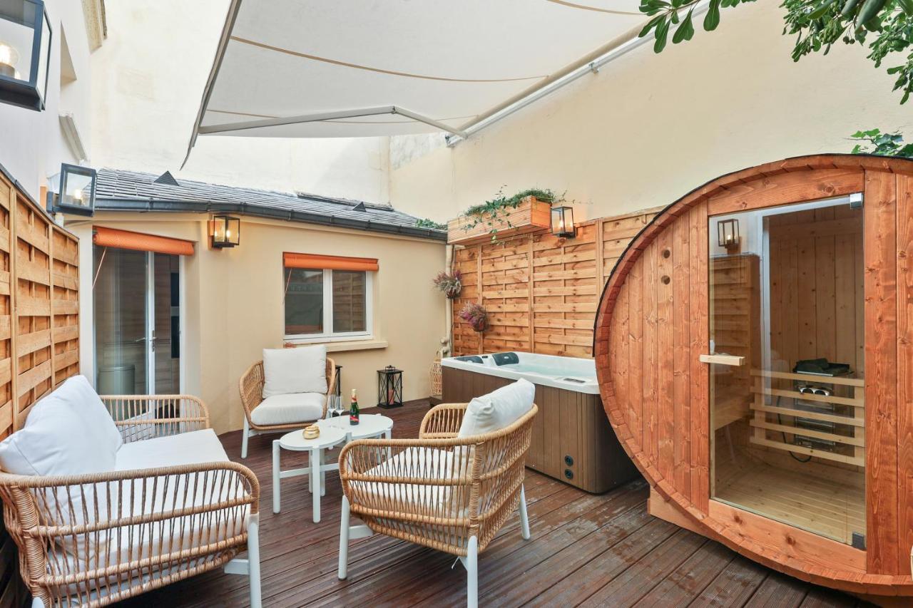Suite Luxueuse Avec Jardin Prive Sauna Et Jacuzzi Париж Экстерьер фото